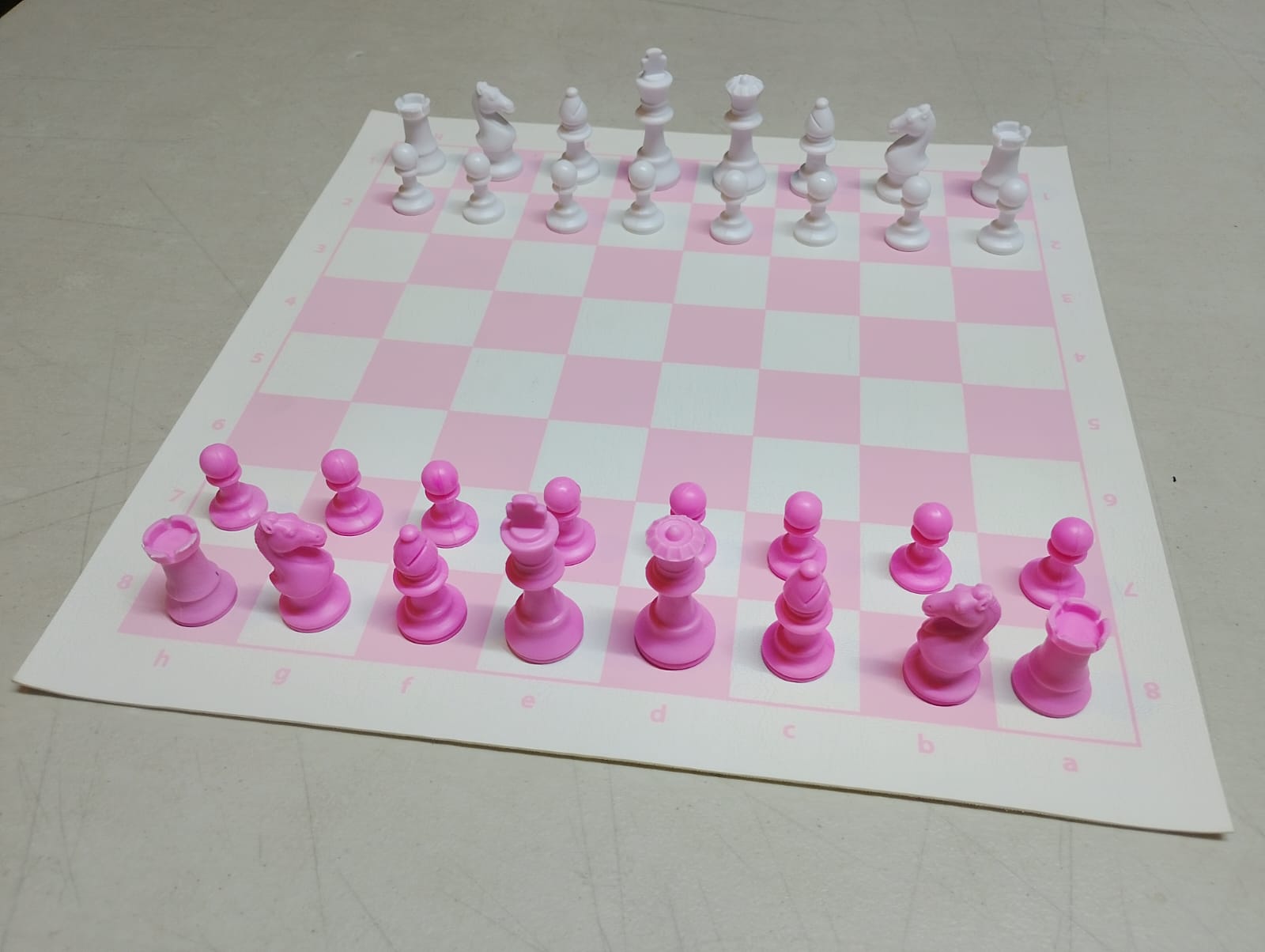 Ajedrez de Vinil Mini de Analisis Enrrollable Casillas 3.7cm - Imagen 12