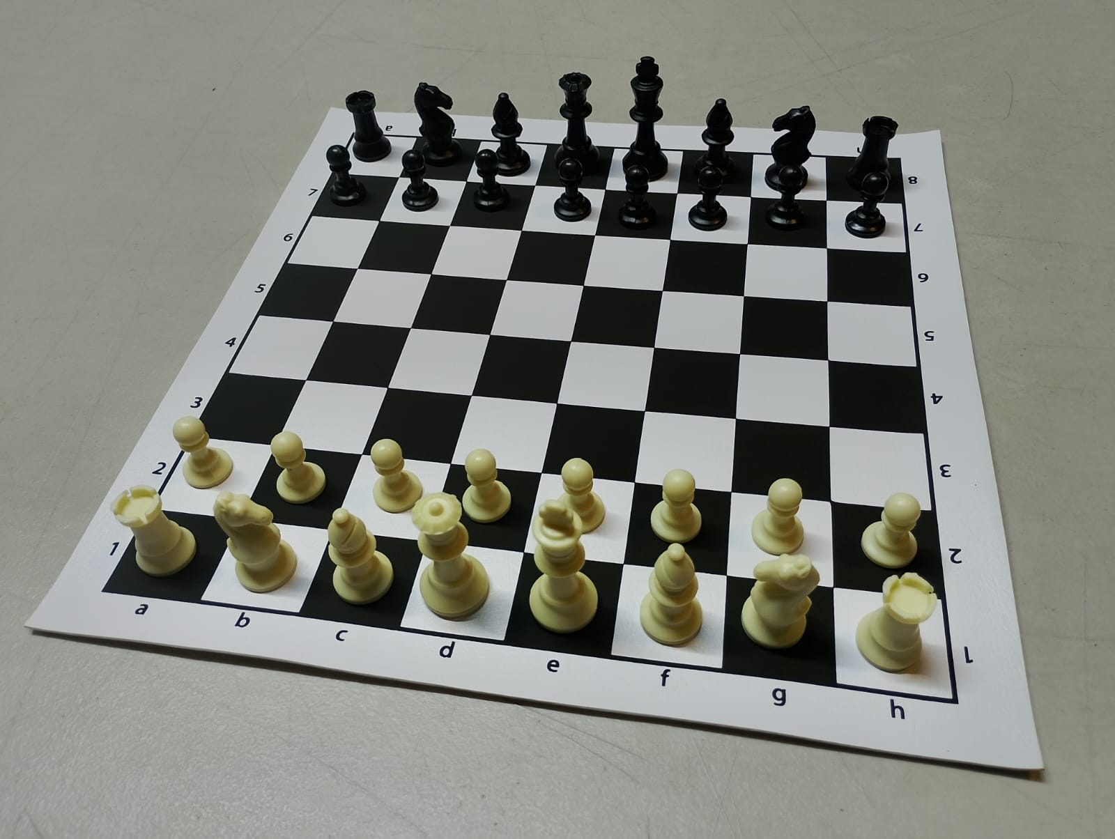 Ajedrez de Vinil Mini de Analisis Enrrollable Casillas 3.7cm - Imagen 11