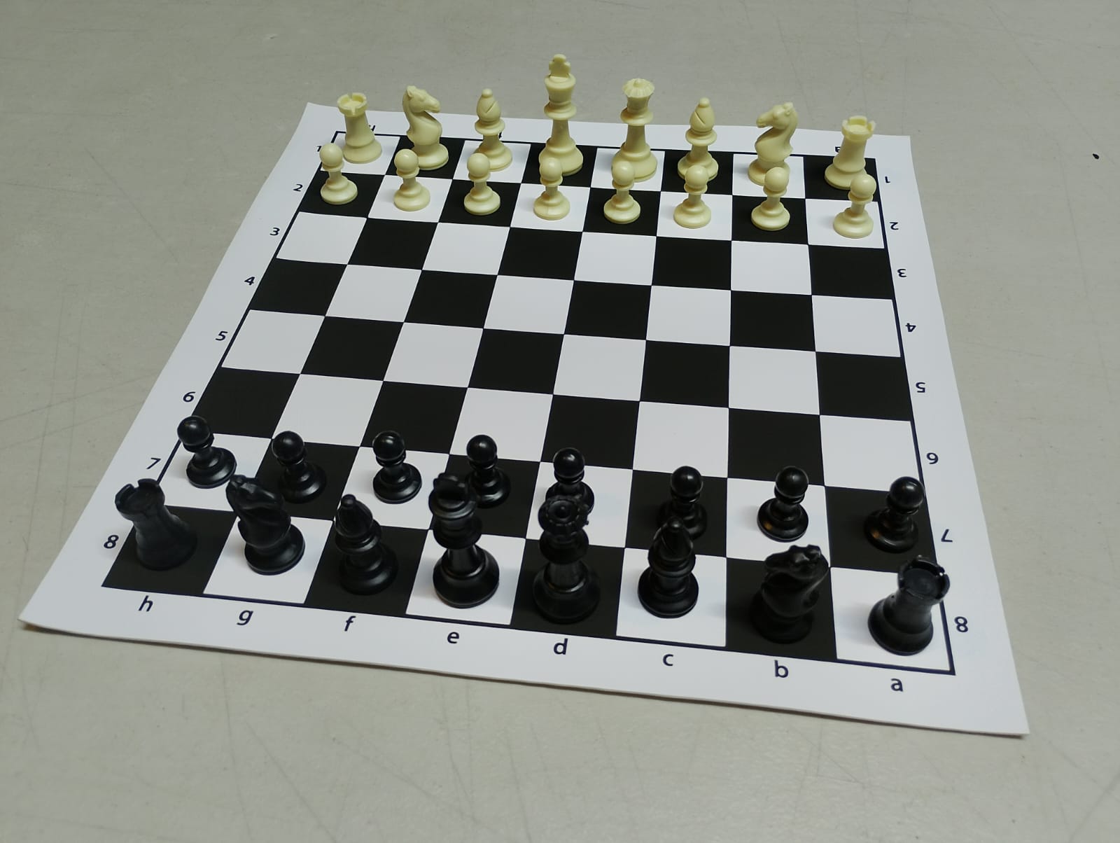 Ajedrez de Vinil Mini de Analisis Enrrollable Casillas 3.7cm - Imagen 8