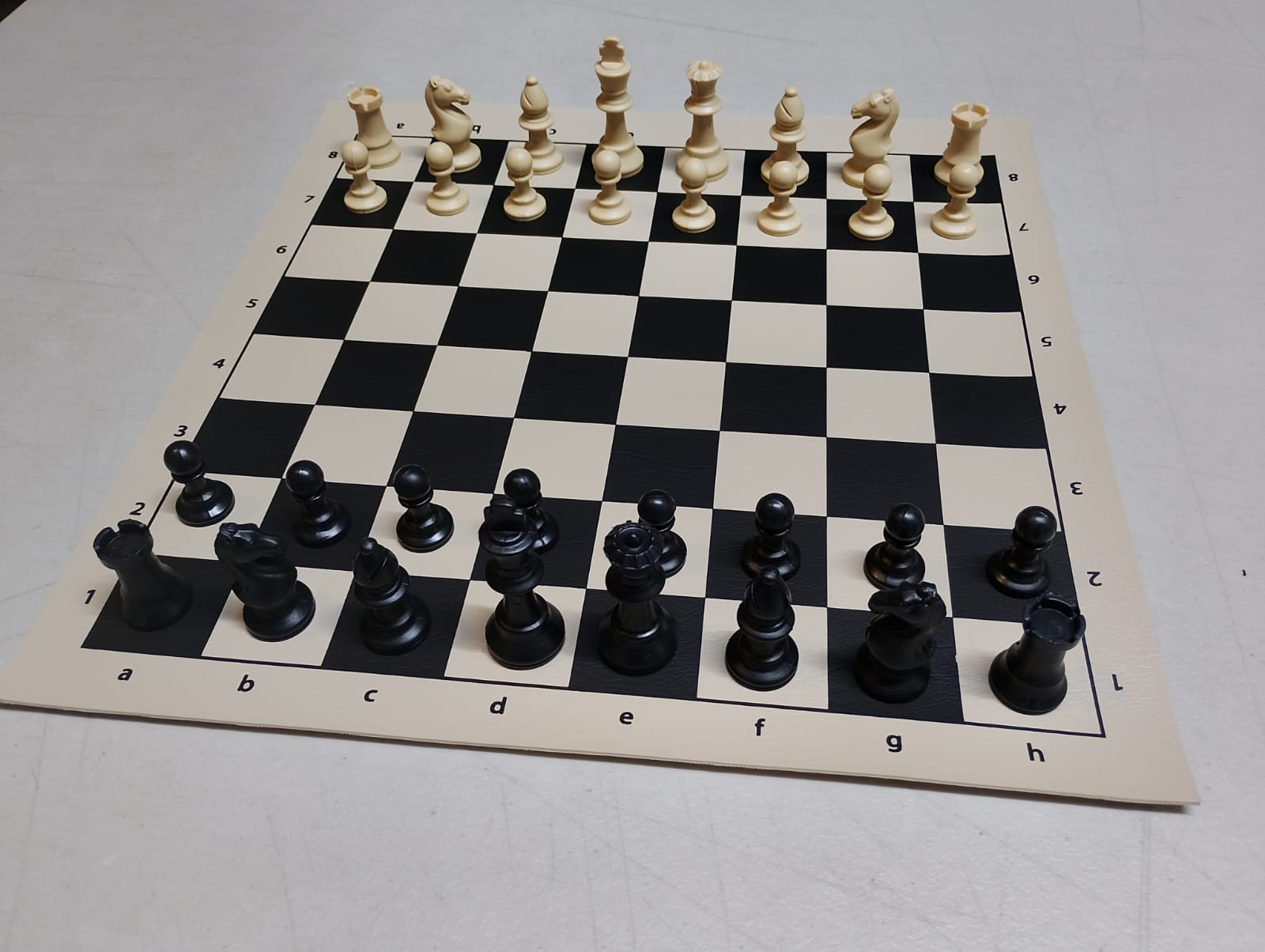 Ajedrez de Vinil Mini de Analisis Enrrollable Casillas 3.7cm - Imagen 6