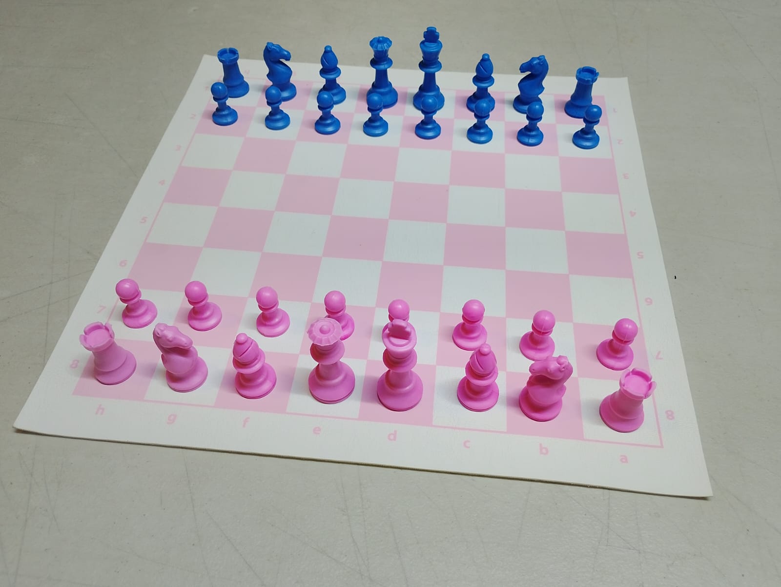 Ajedrez de Vinil Mini de Analisis Enrrollable Casillas 3.7cm - Imagen 2