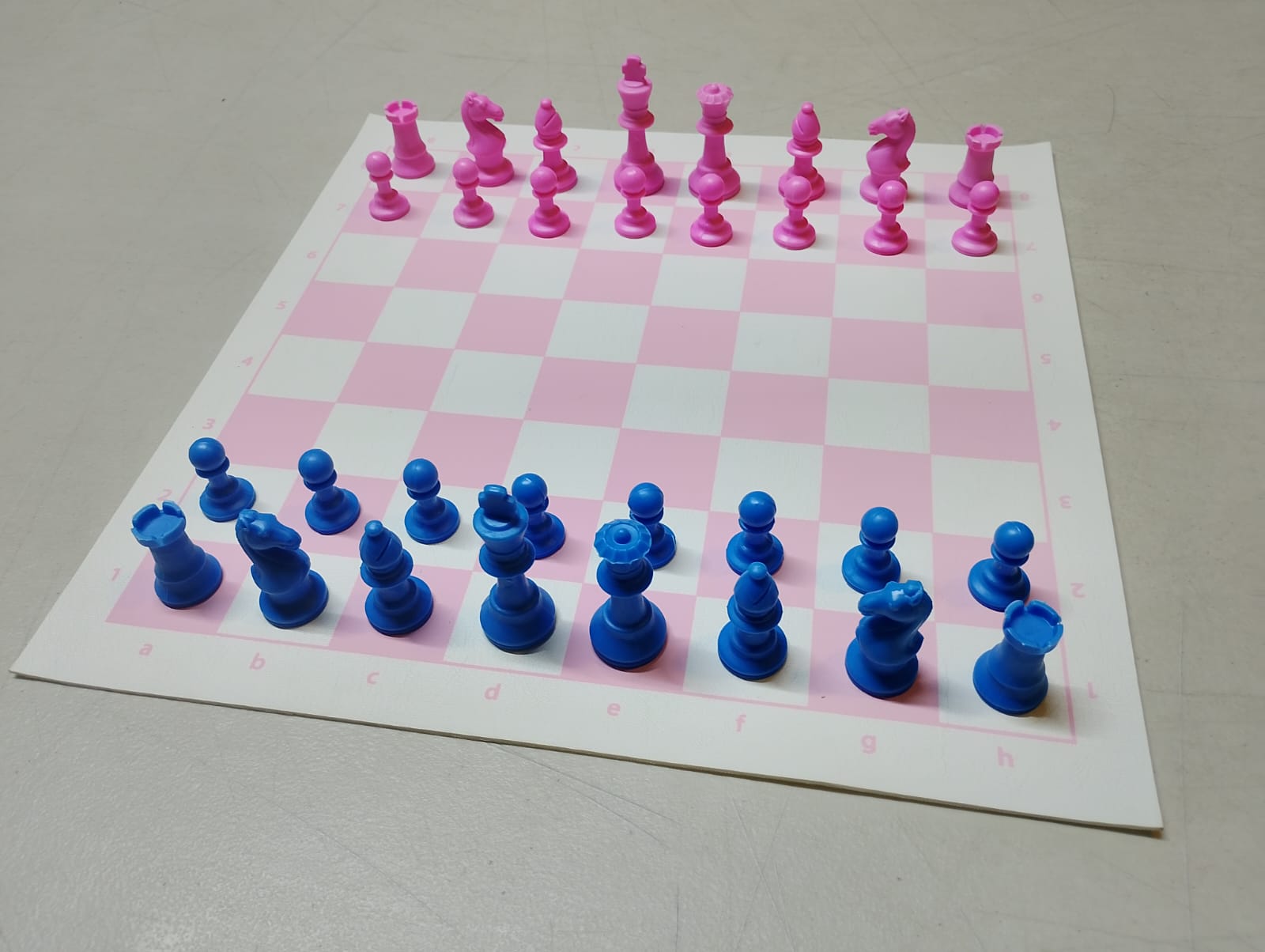 Ajedrez de Vinil Mini de Analisis Enrrollable Casillas 3.7cm - Imagen 22