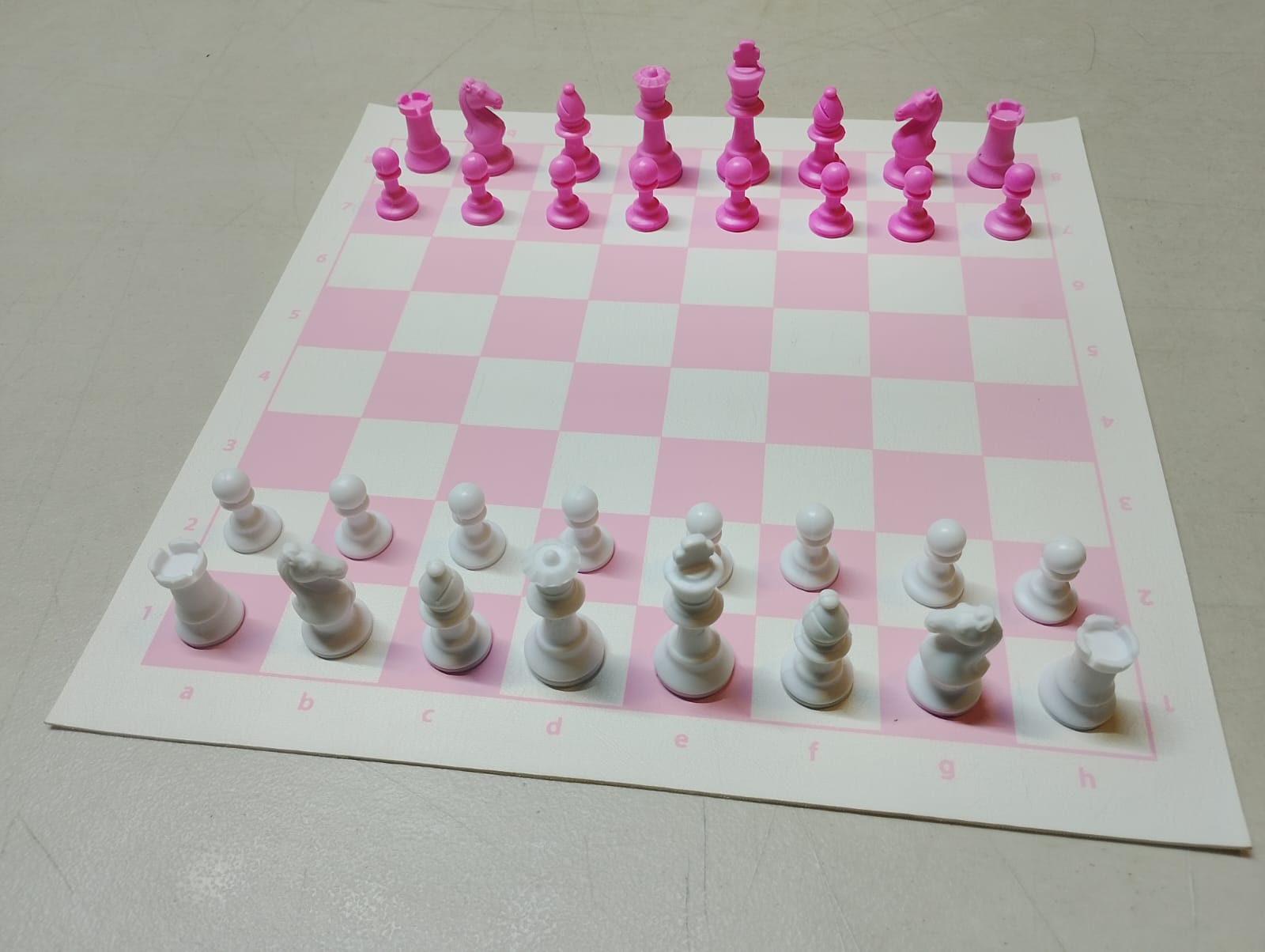 Ajedrez de Vinil Mini de Analisis Enrrollable Casillas 3.7cm - Imagen 18
